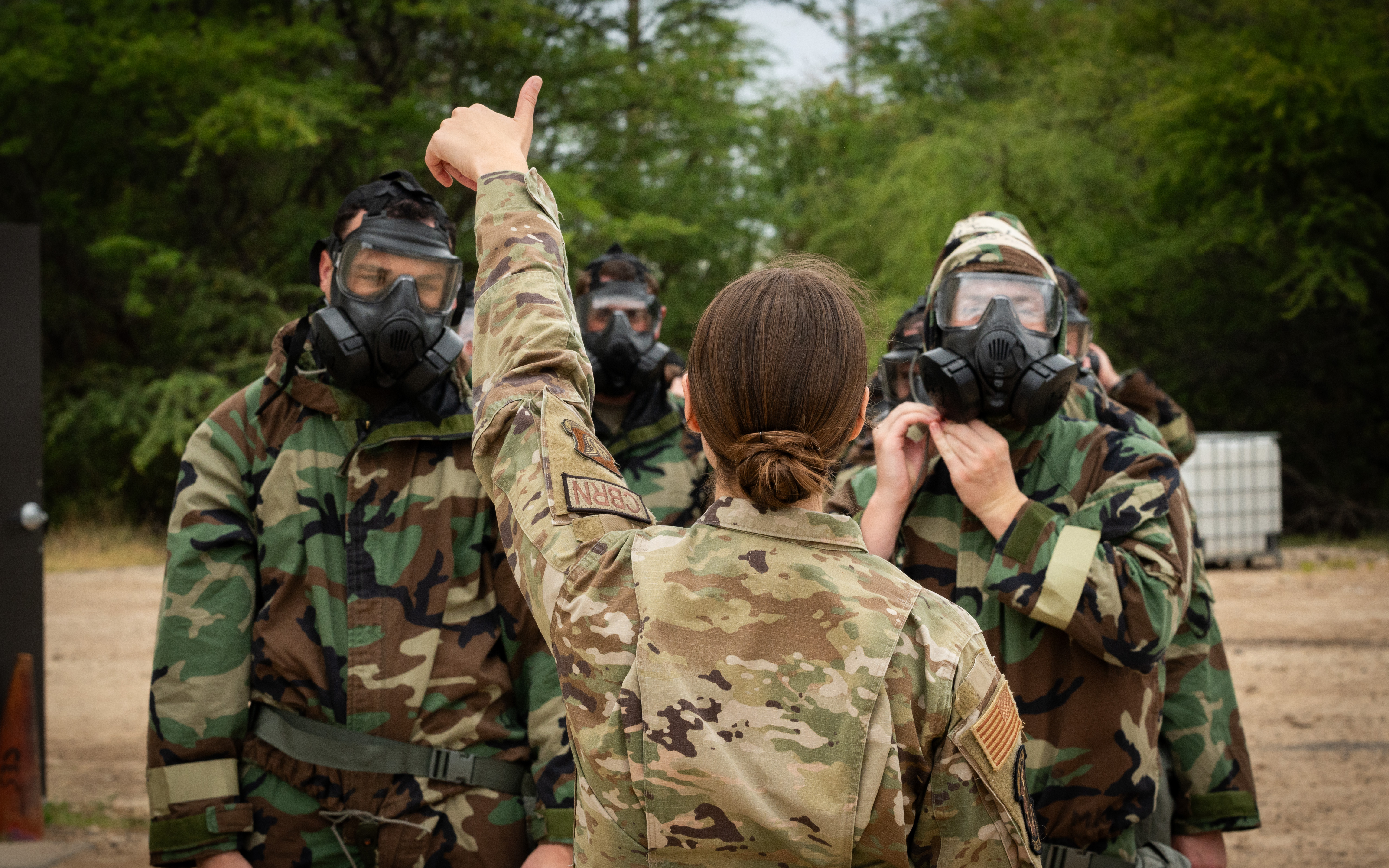 airmen standing in a group