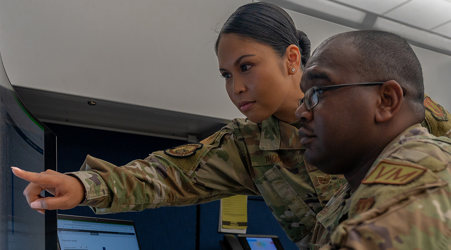 airmen working together