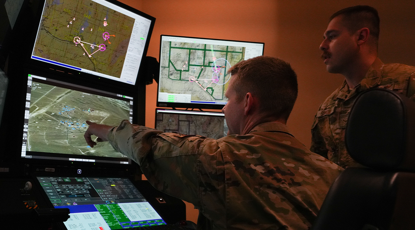 Special Missions Aviator firing artillery from helicopter