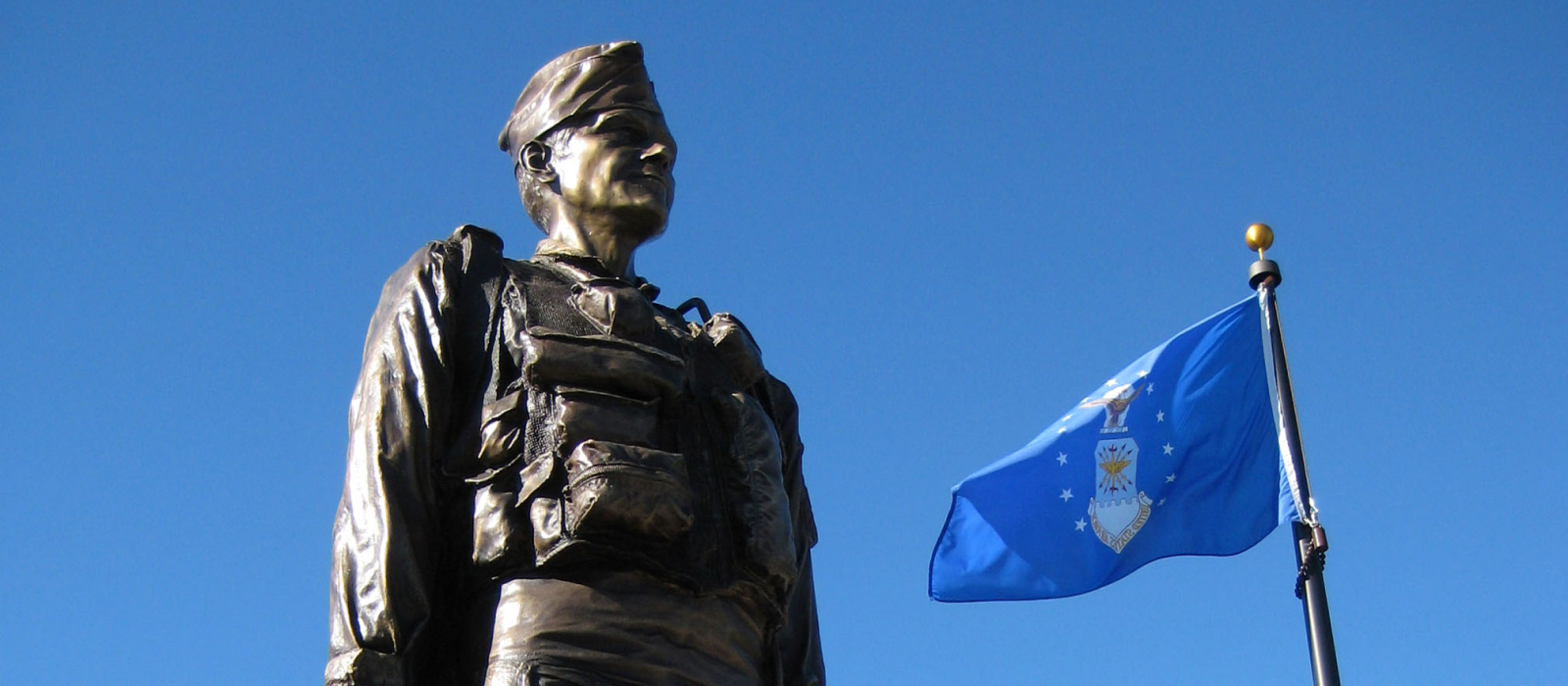 Air National Guard statue in Illinois