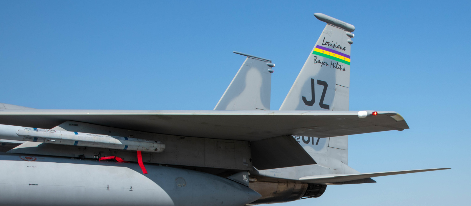 Air National Guard plane in Louisiana